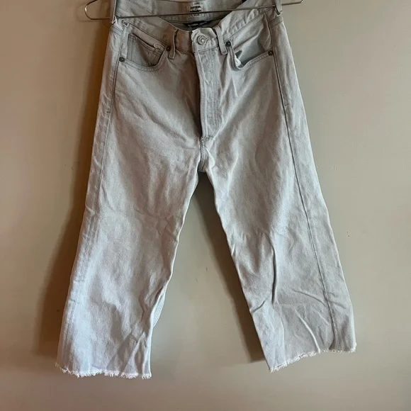 Citizens of Humanity Emma High Rise Wide Leg Crop - Picture 2 of 9